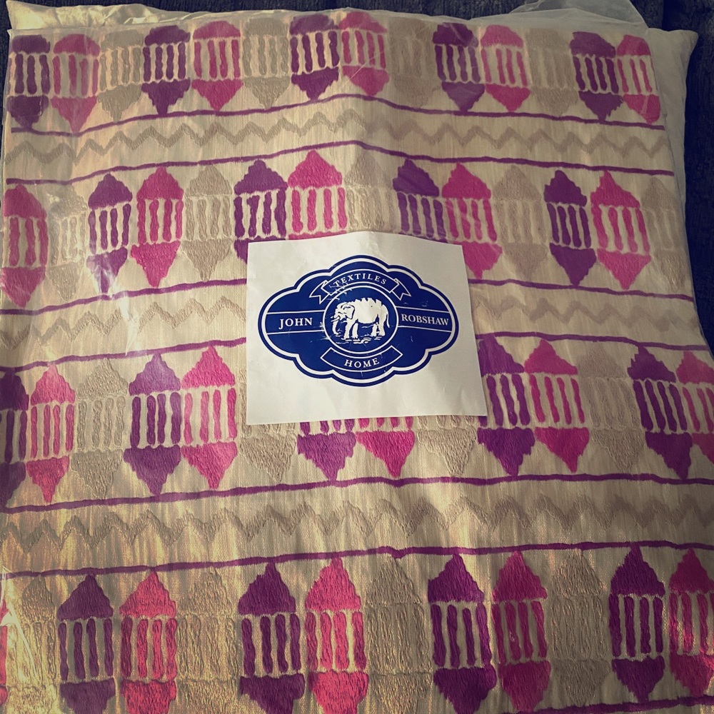 John Robshaw 20” x 20” pillow covers.